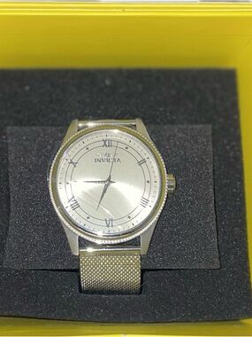 Invicta Celestial Quartz Ivory Dial Watch, specifically model 48486,
